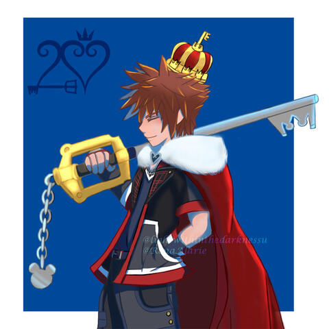 Kingdom Hearts 20th Anniversary Illustration